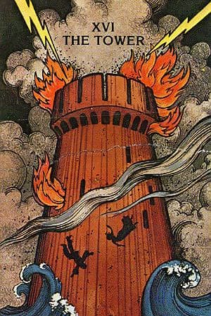 Karta tarota Wieża symbolika